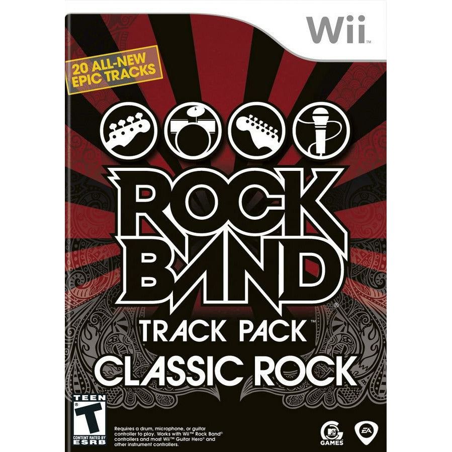 Wii - Rock Band Track Pack Classic Rock