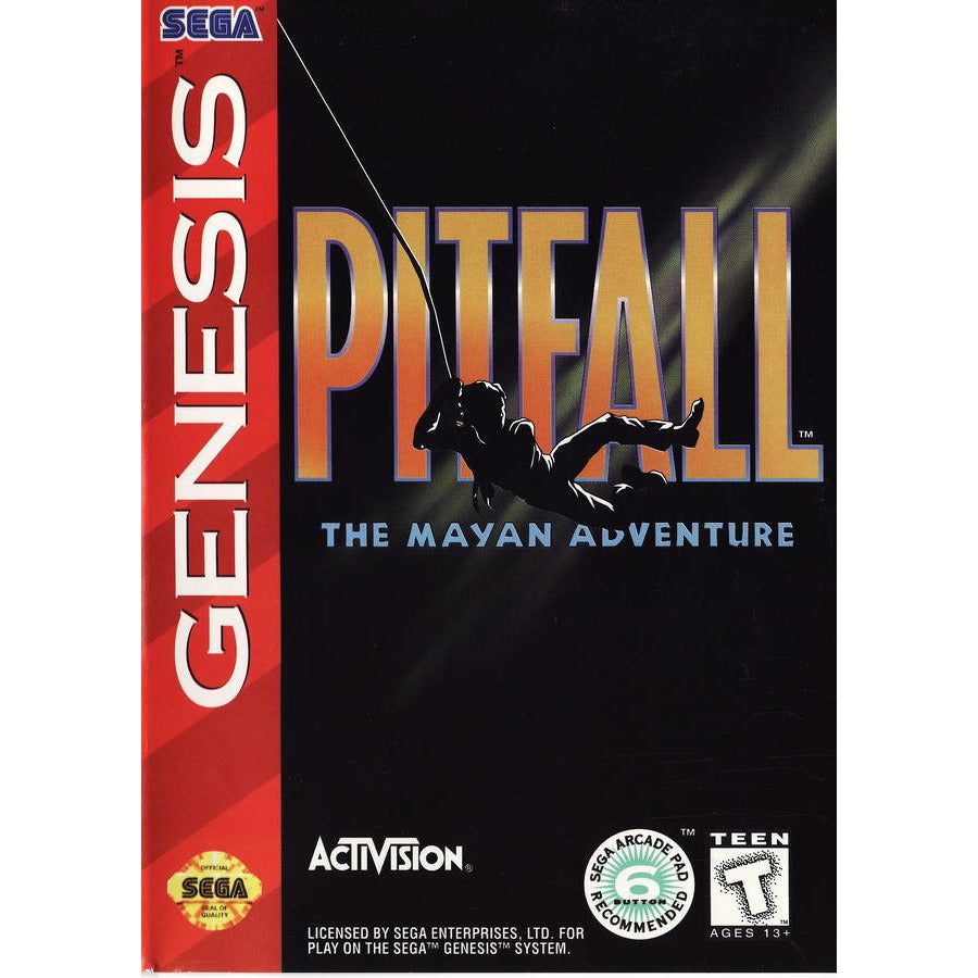 Genesis - Pitfall The Mayan Adventure (In Case)