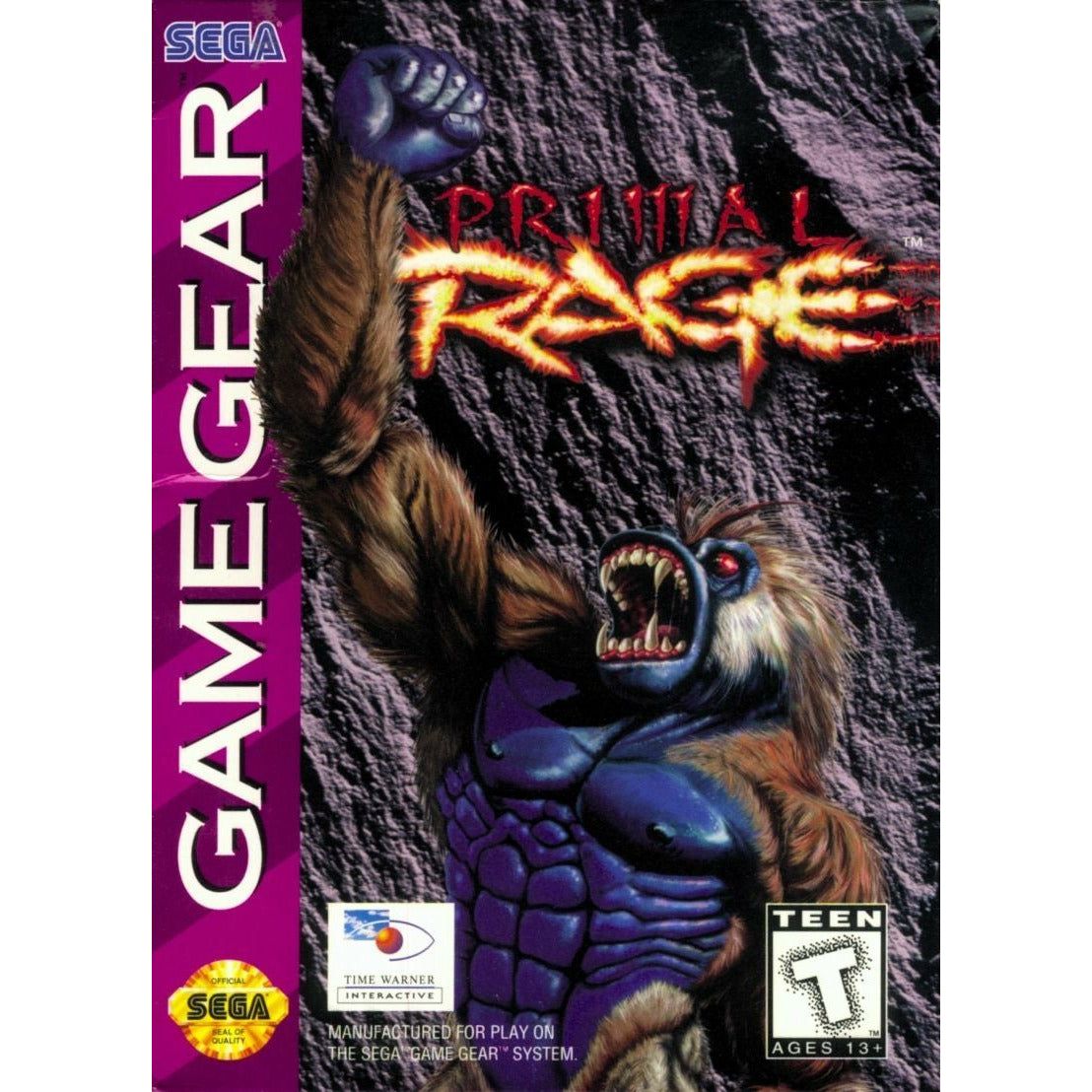 GameGear - Primal Rage (cartouche uniquement)