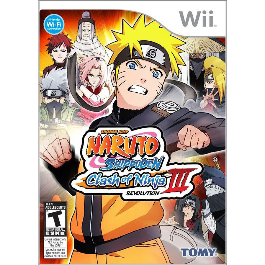 Wii - Naruto Shippuden Clash of Ninja Revolution 3