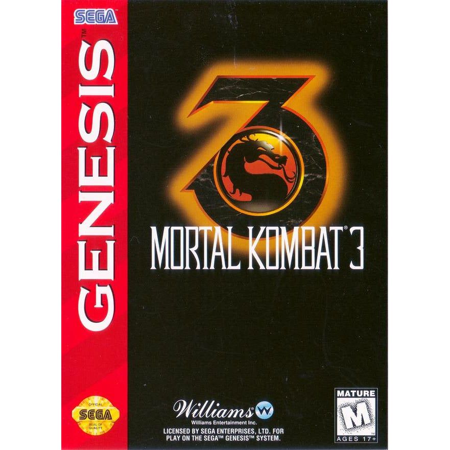 Genesis - Mortal Kombat 3 (Cartridge Only)