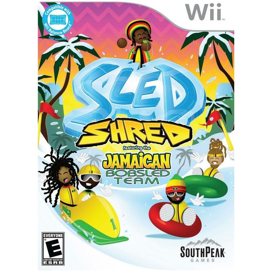 Wii - Sled Shred avec l'équipe jamaïcaine de bobsleigh