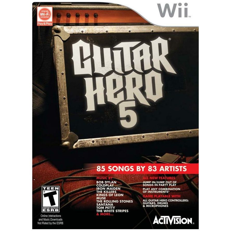 Wii - Guitar Hero 5