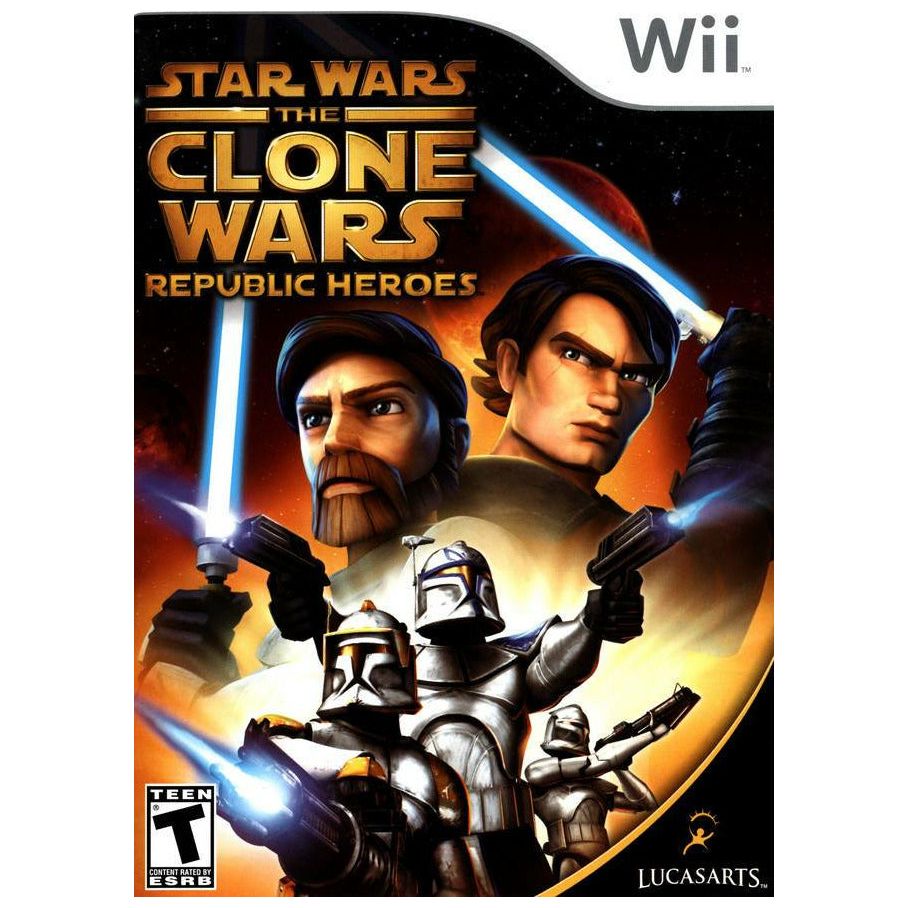 Wii - Star Wars, les héros de la République de la Guerre des Clones