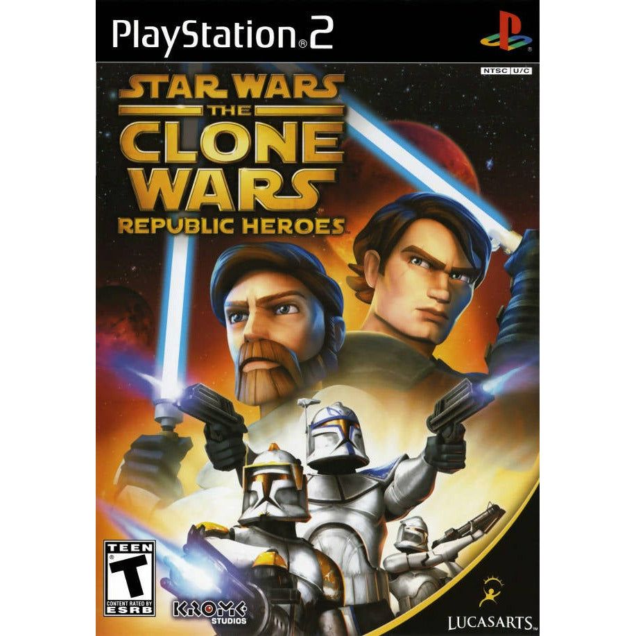 PS2 - Star Wars The Clone Wars Republic Heroes