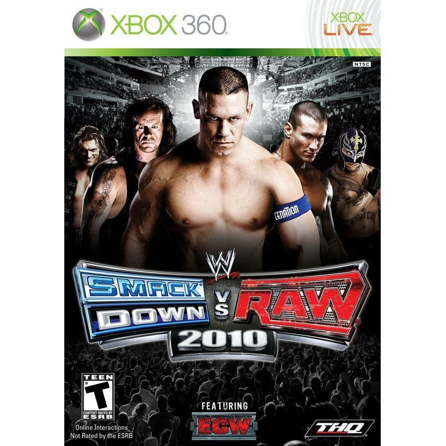 XBOX 360 - WWE Smackdown Vs Raw 2010