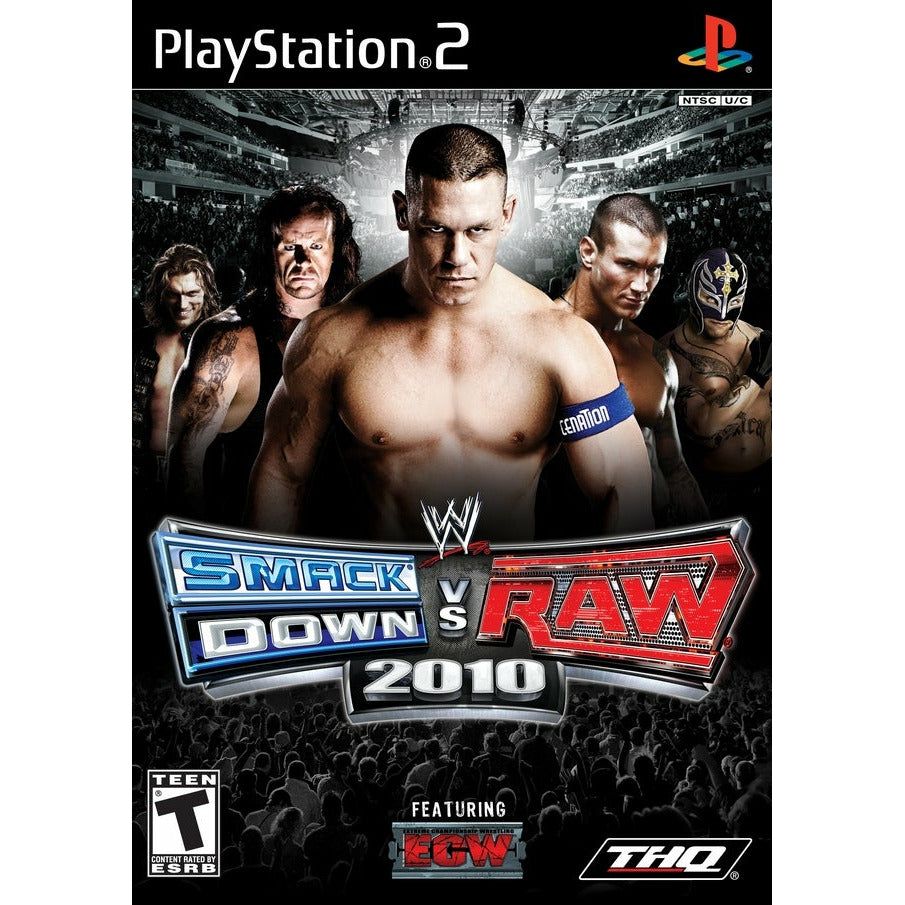 PS2 - WWE Smackdown Vs Raw 2010