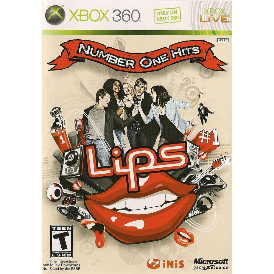 XBOX 360 - Lips Number One Hits