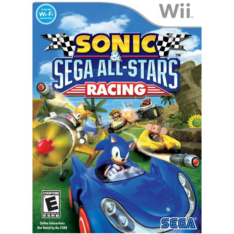 Wii - Courses Sonic et Sega All-Stars