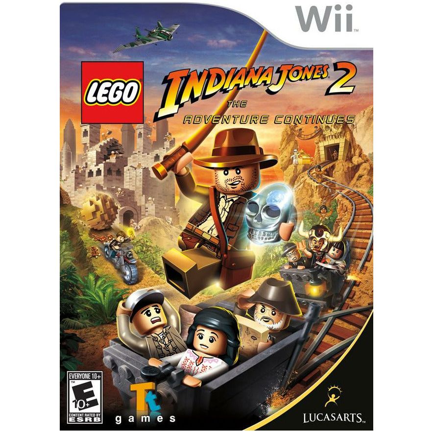 Wii - Lego Indiana Jones 2 L'aventure continue