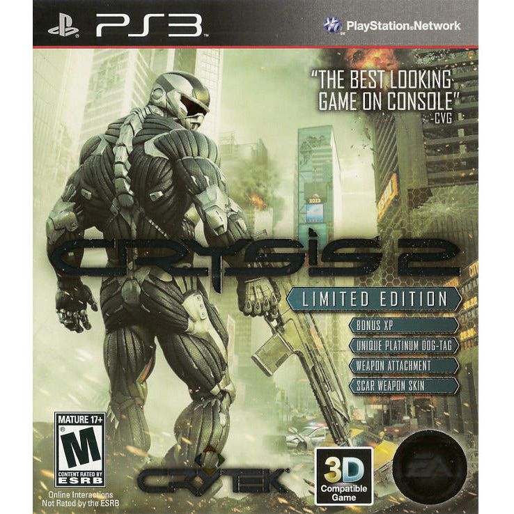 PS3 - Crysis 2 (Édition Limitée)