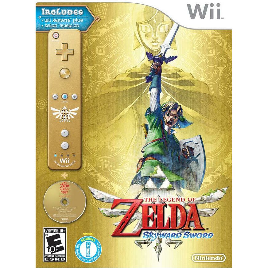 Wii - La Légende de Zelda Skyward Sword avec Wii Remote Plus