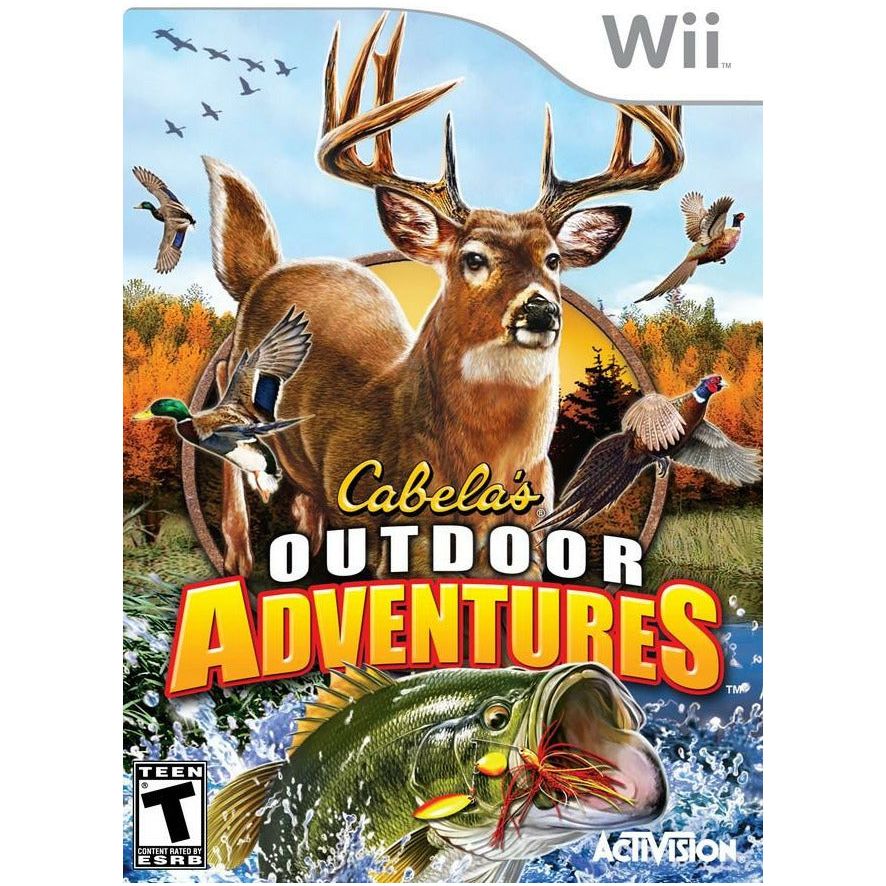 Wii - Les aventures en plein air de Cabela
