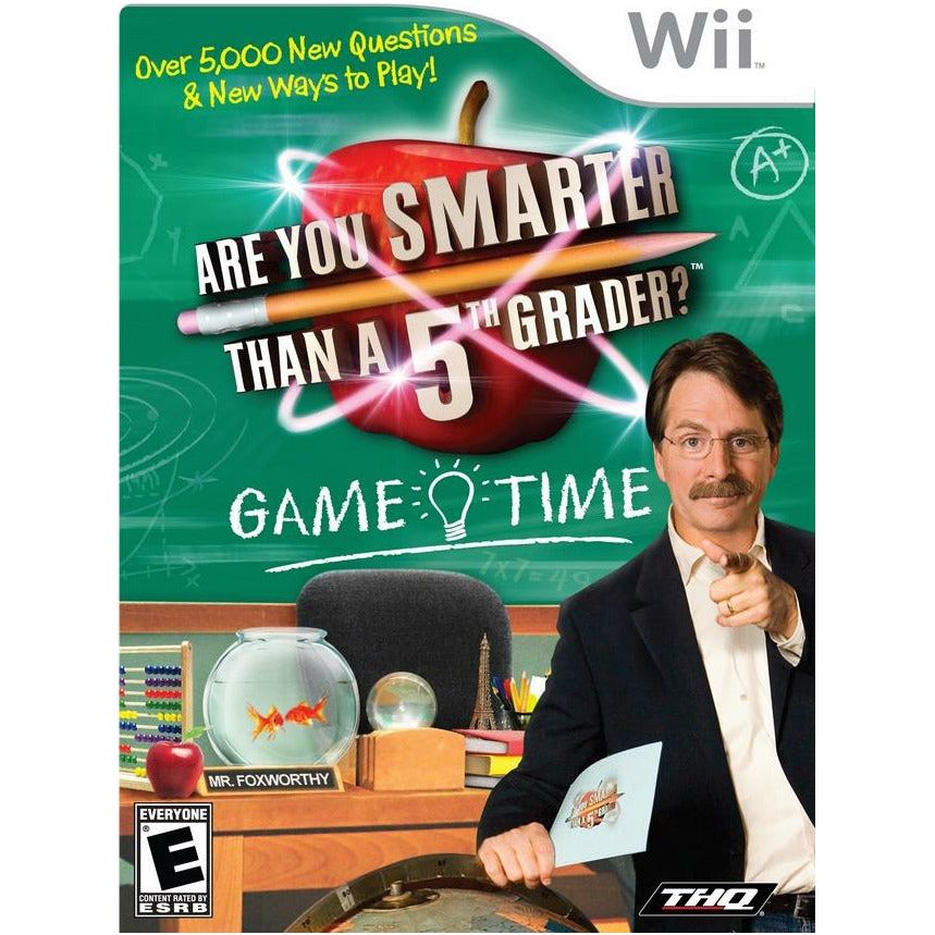Wii - Are You Smarter Than a 5th Grader Game Time