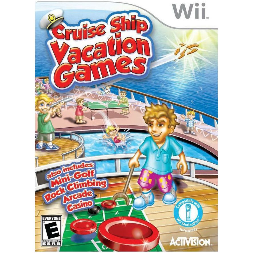 Wii - Jeux de vacances en bateau de croisière