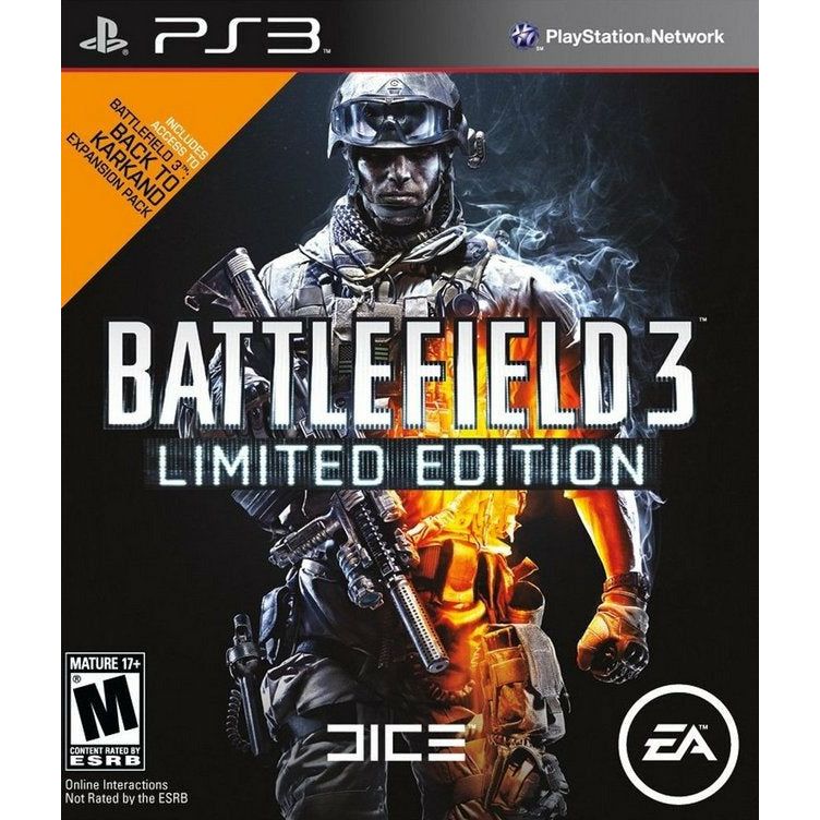 PS3 - Battlefield 3 (Édition Limitée)