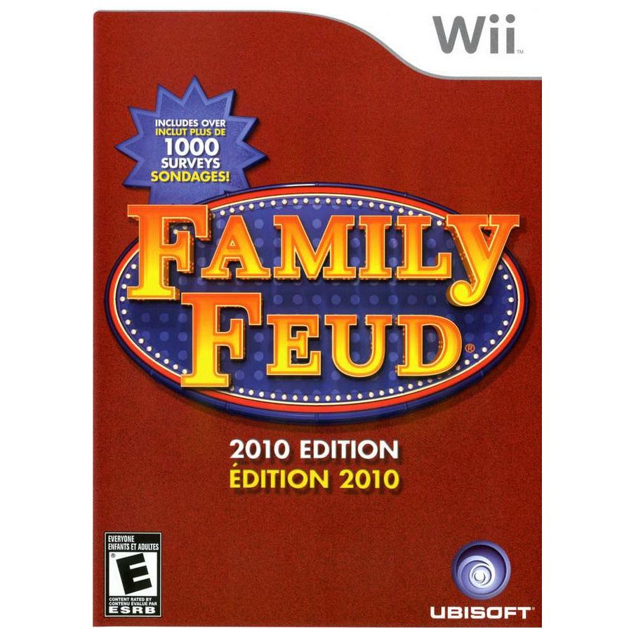 Wii - Family Feud - 2010 Edition