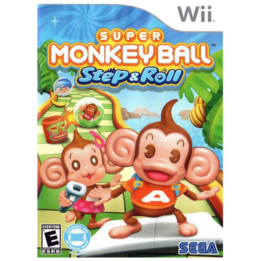 Wii - Super Monkey Ball Step & Roll