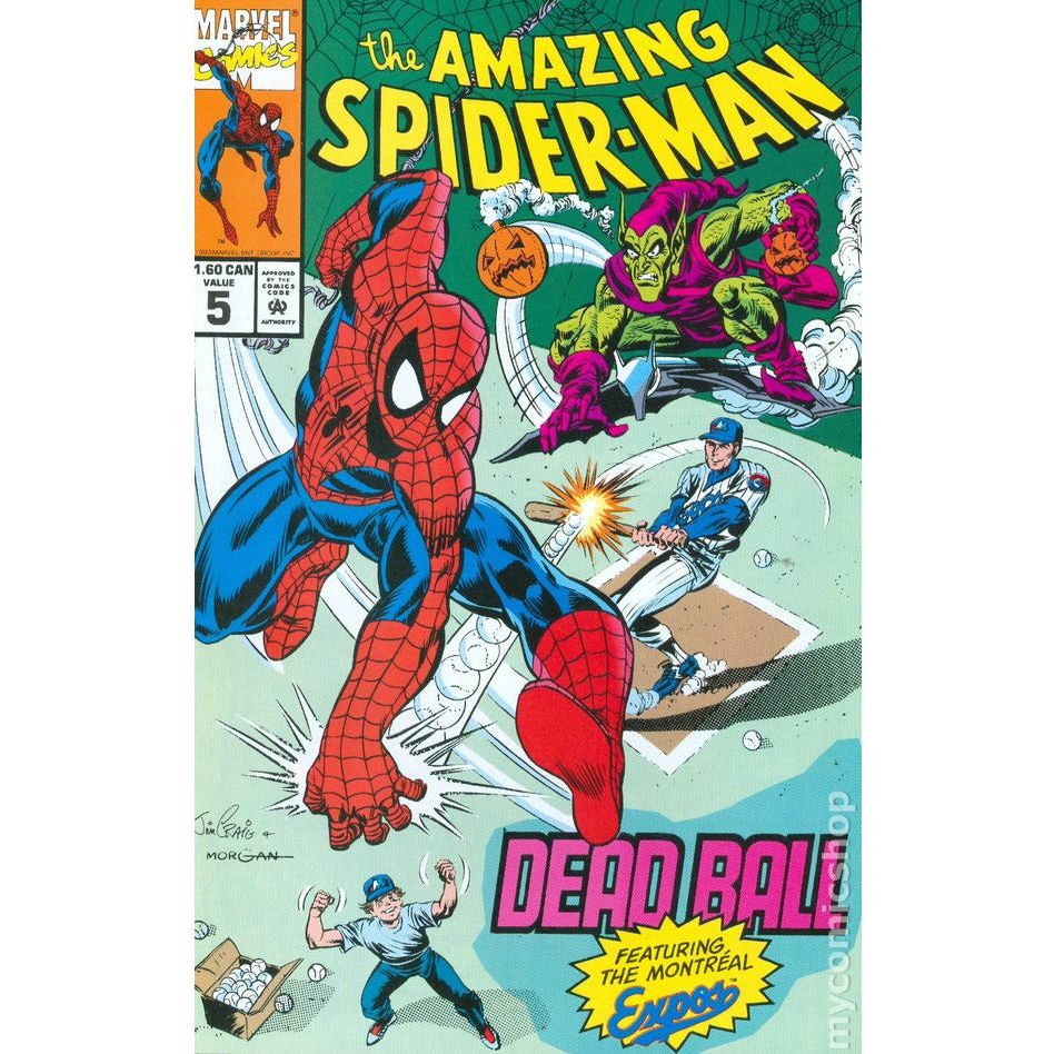 The Amazing Spider-Man Dead Ball Ft. The Montreal Expos (Comic)