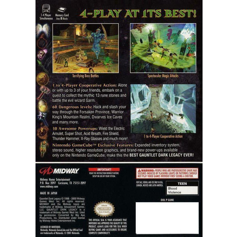 GameCube - Gauntlet Dark Legacy