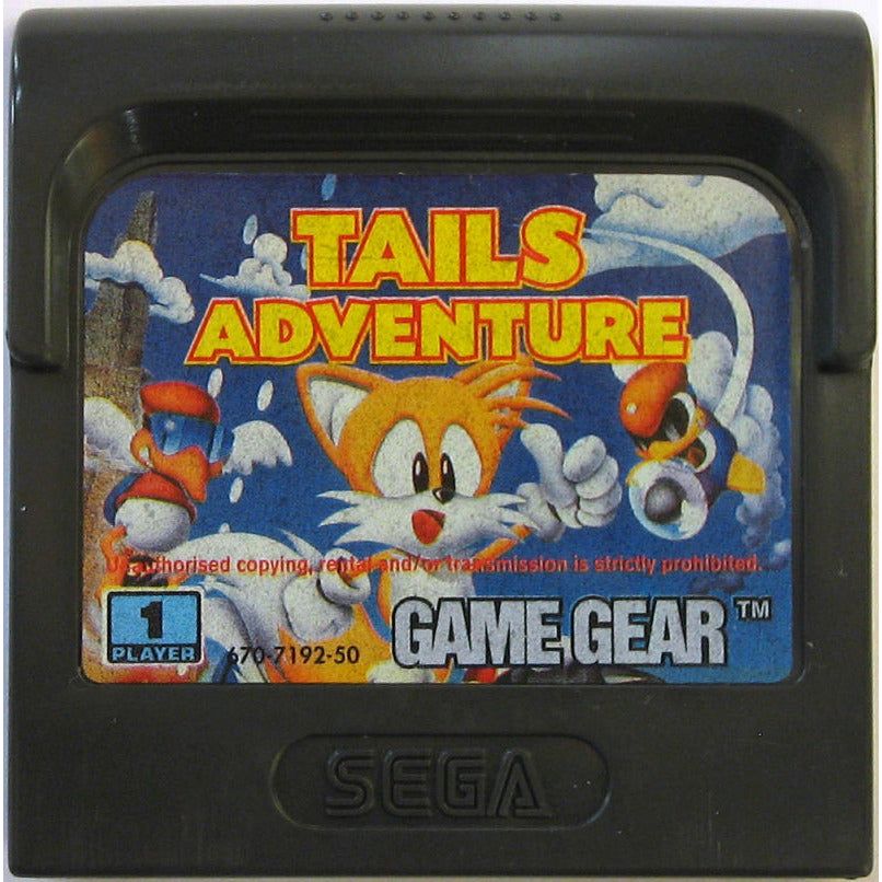 GameGear - Tails Adventure (cartouche uniquement)