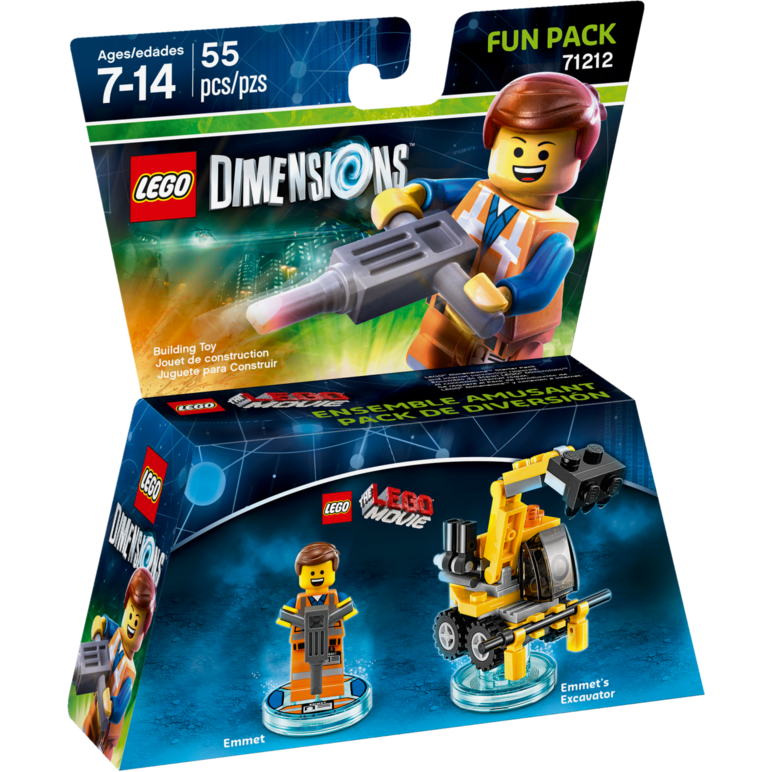 Lego Dimensions - Lego Movie Emmet Fun Pack