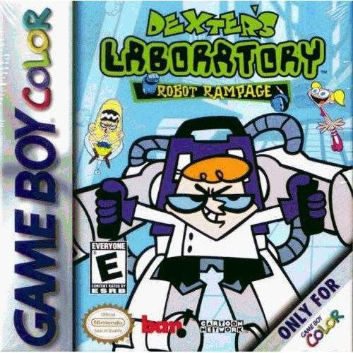 GBC - Rampage du robot de laboratoire de Dexter (cartouche uniquement)