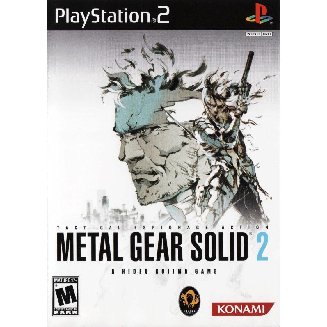 PS2 - Metal Gear Solid 2 Sons of Liberty
