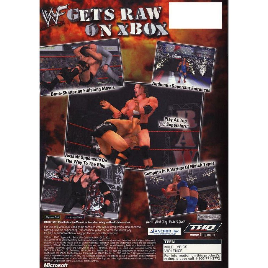 XBOX - WWE RAW (Hits Platine)