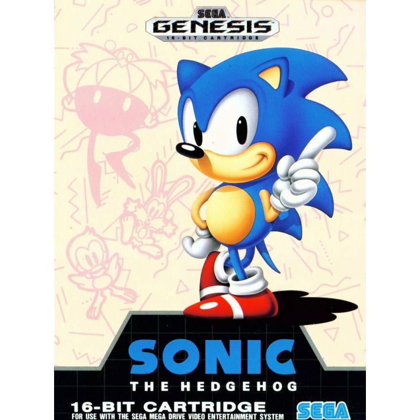Genesis - Sonic the Hedgehog (In Case)(Canadian Variant)