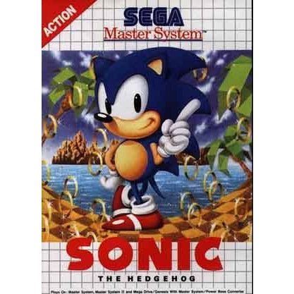 Master System - Sonic The Hedgehog (In Case)