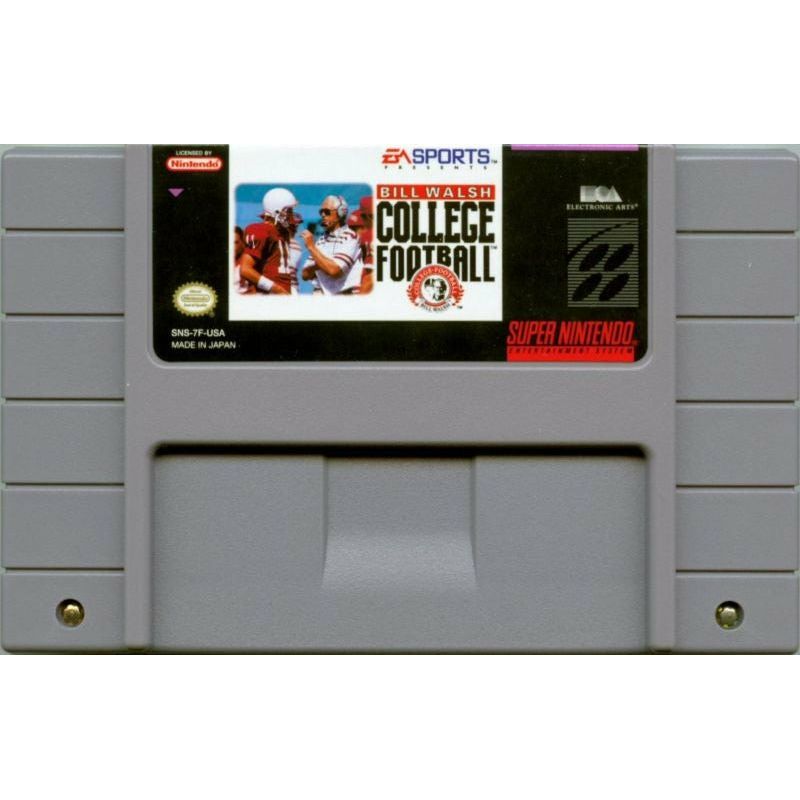 SNES - Bill Walsh College Football (Cartridge Only)