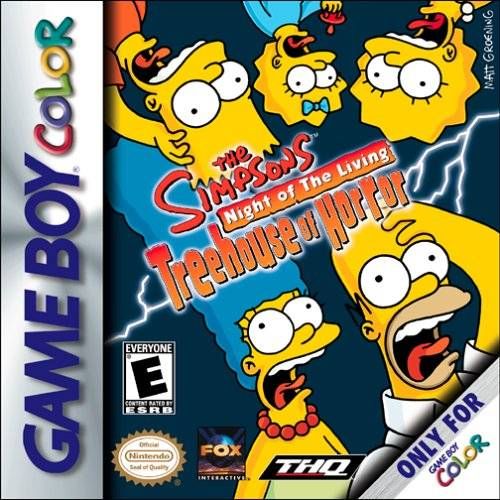 GBC - The Simpsons Night of the Living Treehouse of Horror