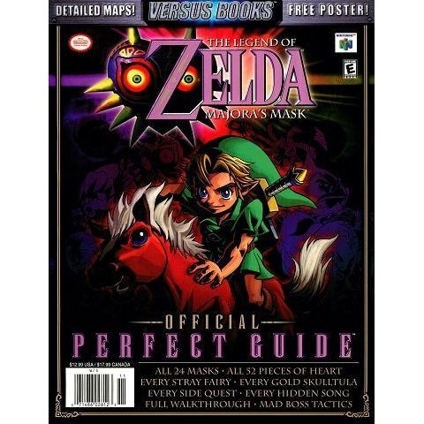 The Legend of Zelda Majora's Mask Official Perfect Guide (Rough Condition / No Poster)