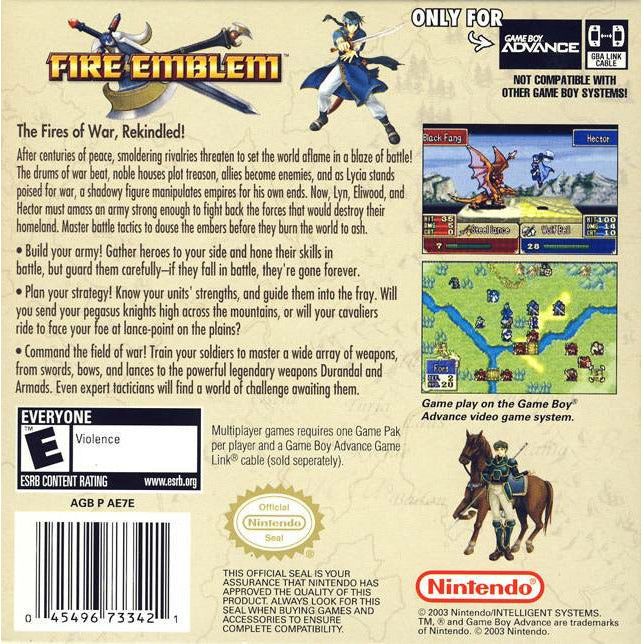 GBA - Fire Emblem (Complete in Box)
