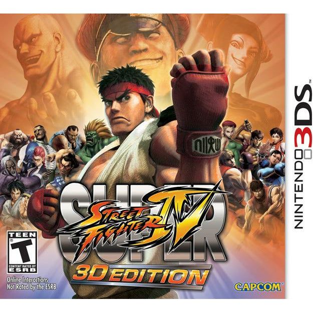3DS - Super Street Fighter IV 3D Edition (In Case)