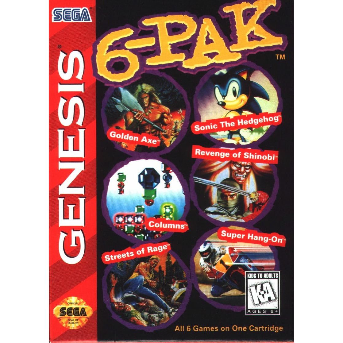 Genesis - 6-Pak (dans le cas)