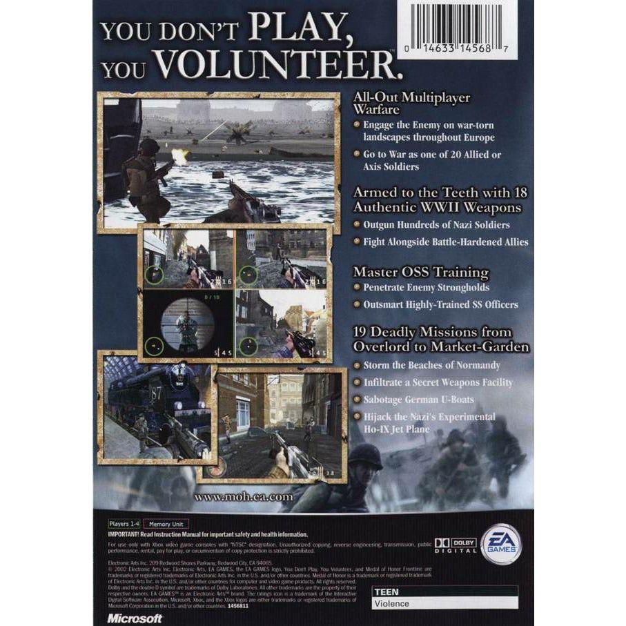 XBOX - Médaille d'honneur Frontline