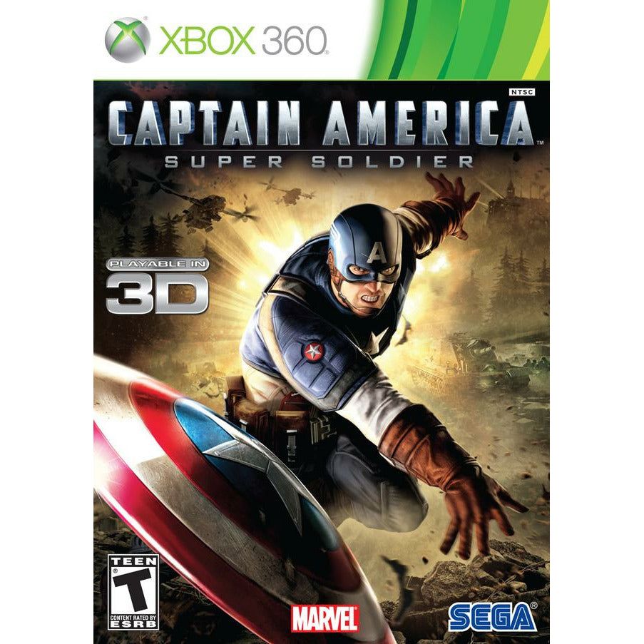 XBOX 360 - Super Soldat Captain America