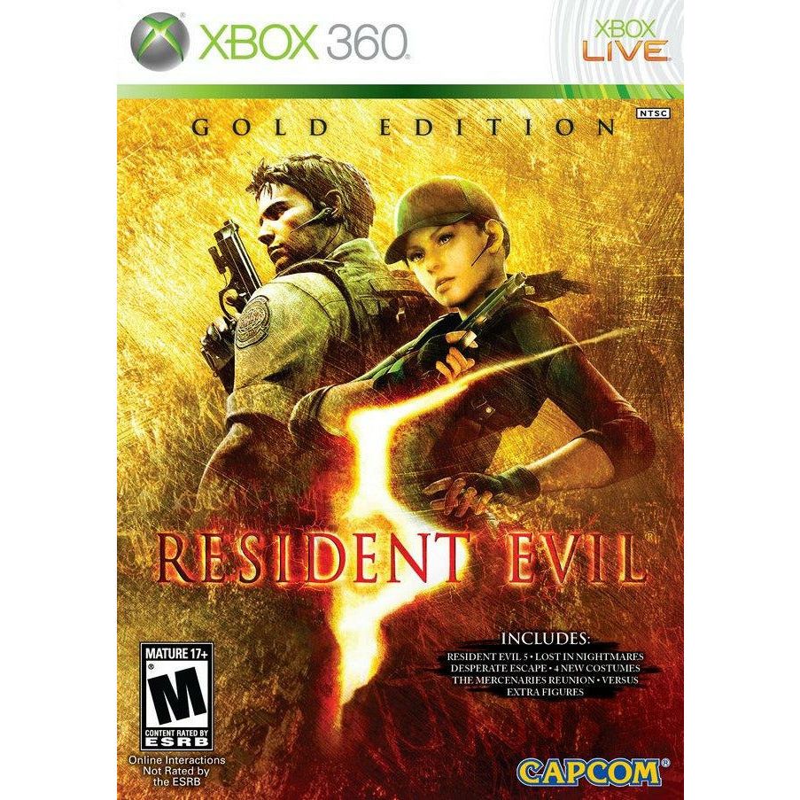 XBOX 360 - Resident Evil 5 Gold Edition (No Codes)