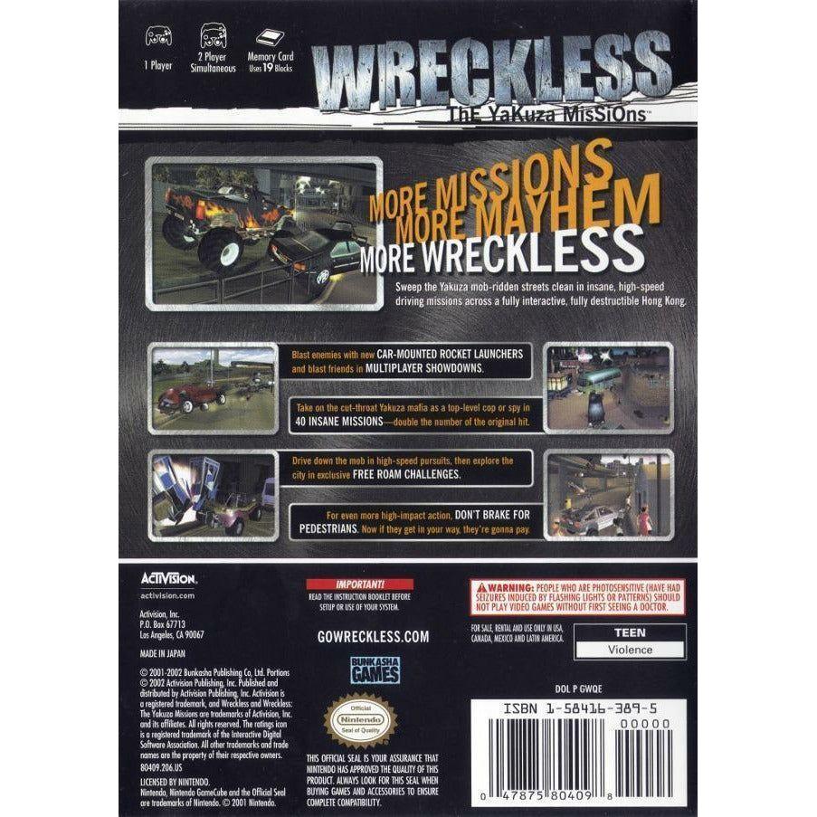 GameCube - Wreckless The Yakuza Missions