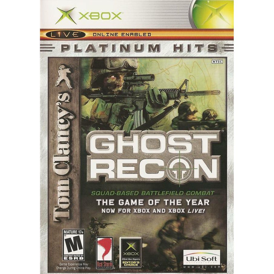XBOX - Tom Clancy's Ghost Recon (Platinum Hits) (Sealed)