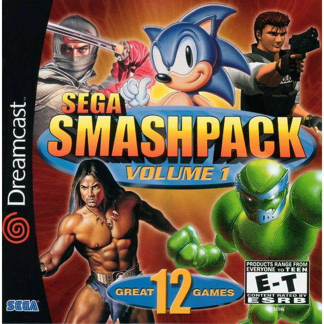 Dreamcast - Sega Smash Pack Volume 1
