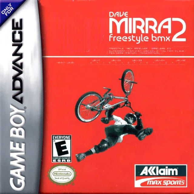 GBA - Dave Mirra 2 Freestyle BMX (cartouche uniquement)
