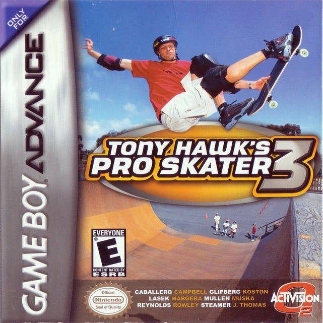 GBA - Tony Hawk's Pro Skater 3 (cartouche uniquement)