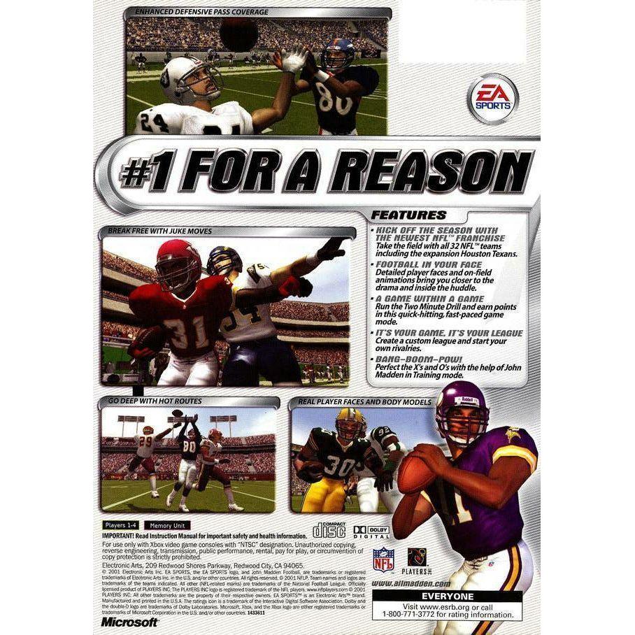 XBOX-Madden NFL 2002