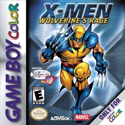 GBC - X-Men Wolverine's Rage (cartouche uniquement)
