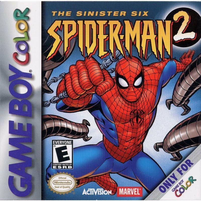 GBC - Spider Man 2 - The Sinister Six (cartouche uniquement)