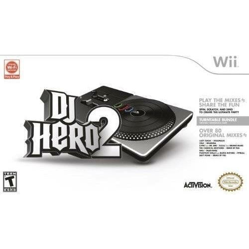 Wii - DJ Hero 2 with Turntable