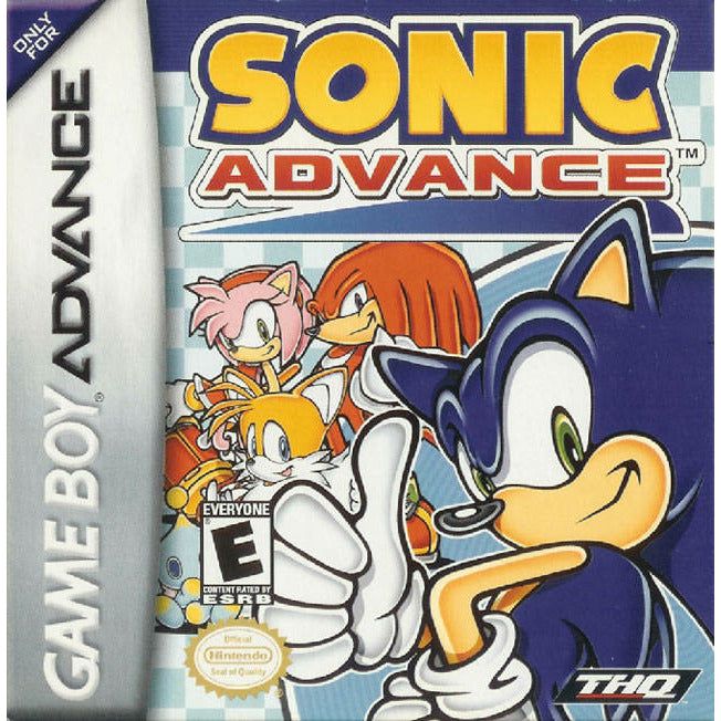 GBA - Sonic Advance (cartouche uniquement)